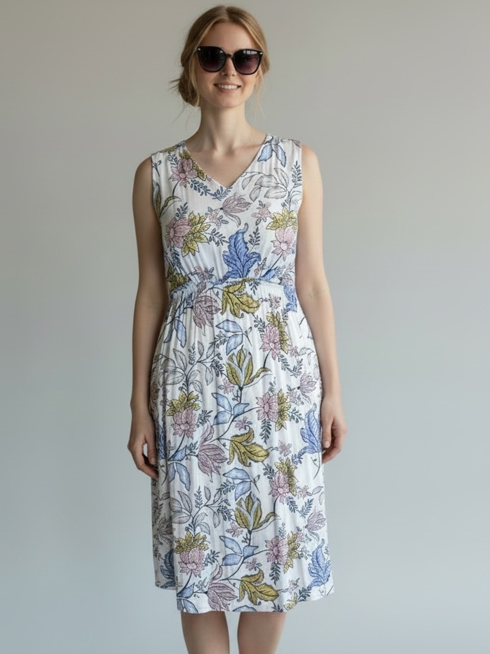 Rachel Zoe Floral Sleeveless Sundress Women’s Size 6